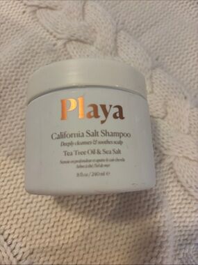 Playa California Salt Shampoo - Tea Tree Oil & Sea Salt (White)
